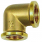Cot 90° cu filete interioare G 1/4&QUOT;, PN 16, alama