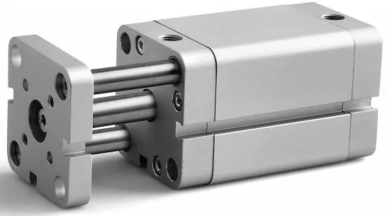 Cilindru compact UNITOP dubla actiune magnetic anti-rotatie, tija filet interior