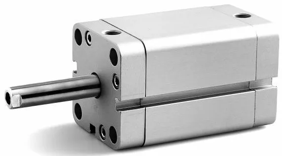 Cilindru compact UNITOP simpla actiune magnetic, tija filet exterior - arc spate