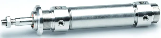 Cilindru rotund sertizat inox dubla actiune magnetic