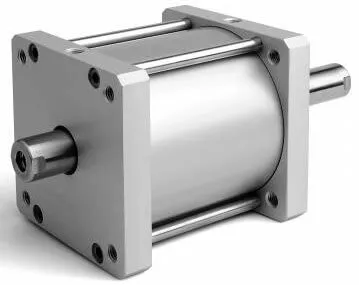 Cilindru compact dubla actiune magnetic cu tija bilaterala, Ø125 - 250