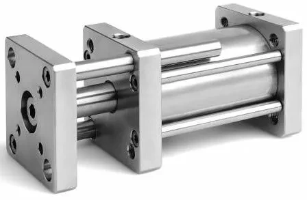 Cilindru compact inox dubla actiune magnetic anti-rotatie, ISO 21287