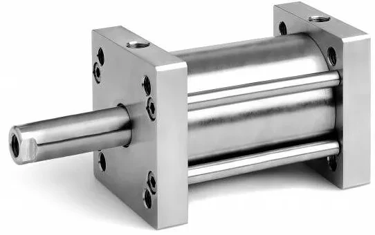 Cilindru compact inox simpla actiune magnetic - arc spate, ISO 21287