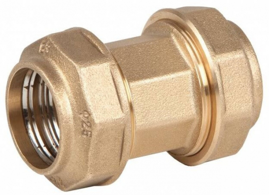 Conector RAG-GE drept dublu pentru teava PE Ø 20 mm