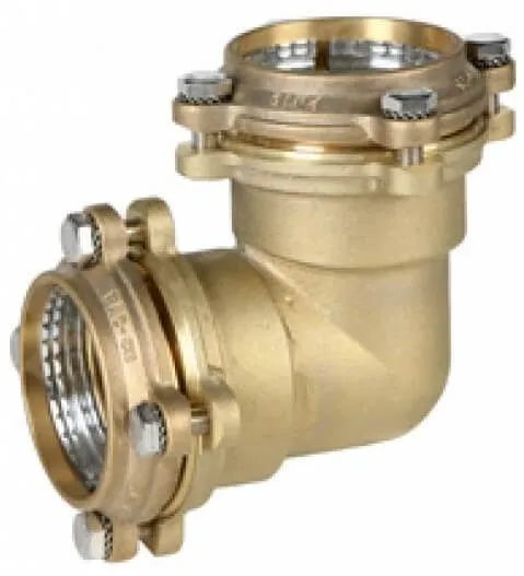 Conector L teava cu flansa