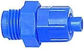 Cuple dreapte push-on cu filet cilindric exterior - POM