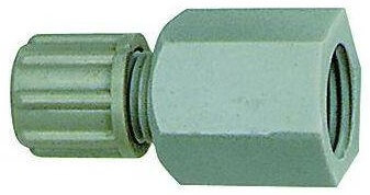 Cupla dreapta push-on 8/6 cu filet cilindric interior G 3/8&QUOT; - Poliamida