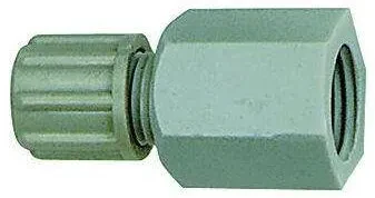 Cuple dreapte push-on cu filet cilindric interior - Poliamida