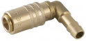 Cupla rapida DN6 - L 90° si adaptor furtun