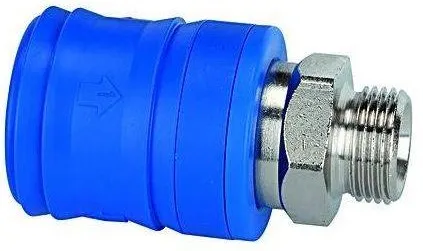 Cupla rapida mama cu descarcare DN 7,4 cu filet exterior