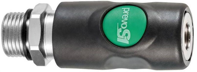 Cupla siguranta mama DN 7,4, buton one push, cu filet exterior