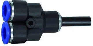 Cupla Y push-in cu adaptor, egala sau redusa