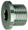 Dop cu hexagon intern, filet exterior G 1/8&QUOT;, inox 1.4571
