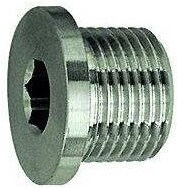 Dop cu hexagon intern, filet exterior G 1/8&QUOT;, inox 1.4571