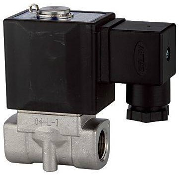 Electroventil 2/2, NO, pana la PN 20, max. 90°C, din inox
