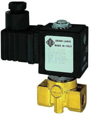 Electroventil 2/2, NO, actionare directa, 24 V DC, G 1/8&QUOT;, 0 - 20 bar