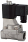 Electroventil 2/2 din Inox, NO, actionare pilotata, 24 V DC, G 3/4&QUOT;, PN 7