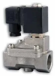 Electroventil 2/2, NC, actionare pilotata, 220V AC