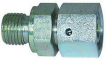 Fiting drept cu filet ext. G 3/4&QUOT;, piulita M 30x2, tub Ø18mm, 160bar, otel galvanizat