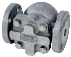 Oale condens Inox, cu plutitor, cu montaj orizontal