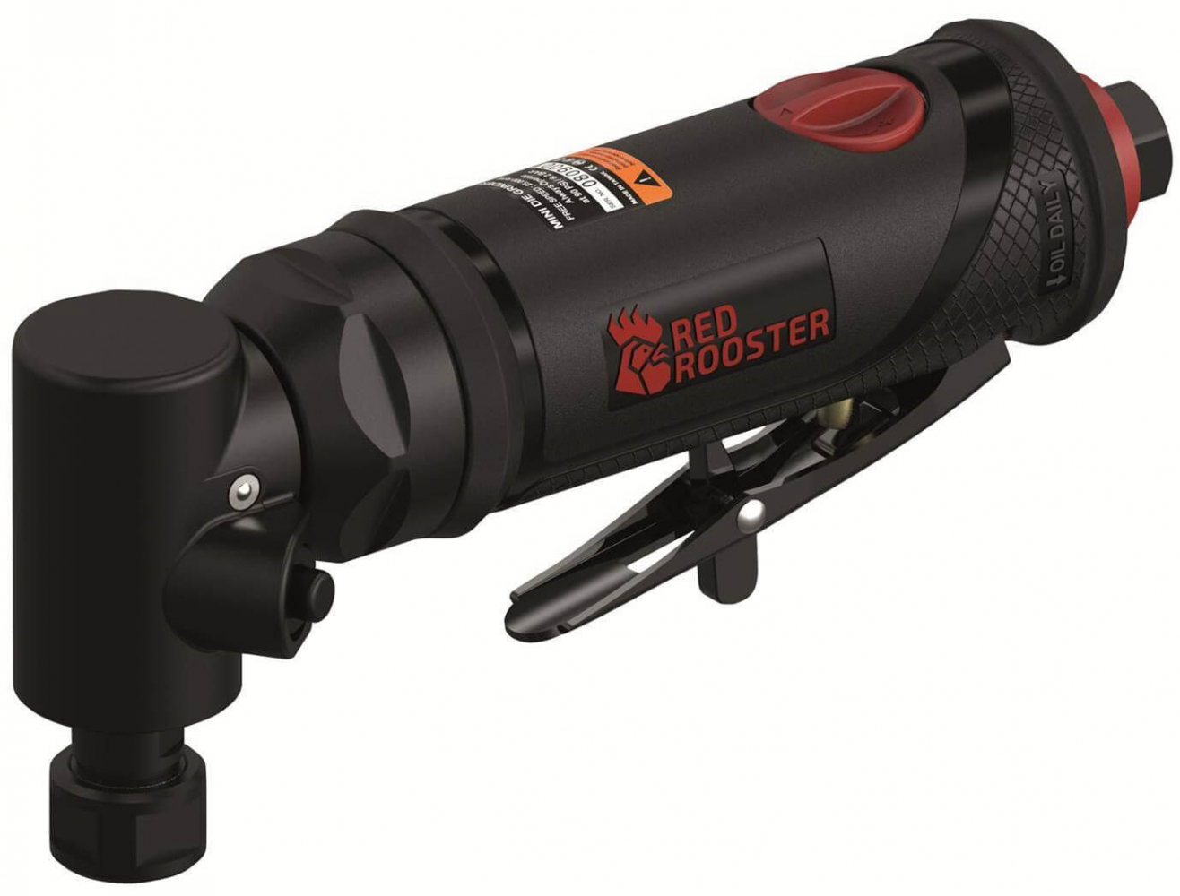 Polizor pneumatic unghiular 90° - 0,41kW - 20000 rot/min - tip biax