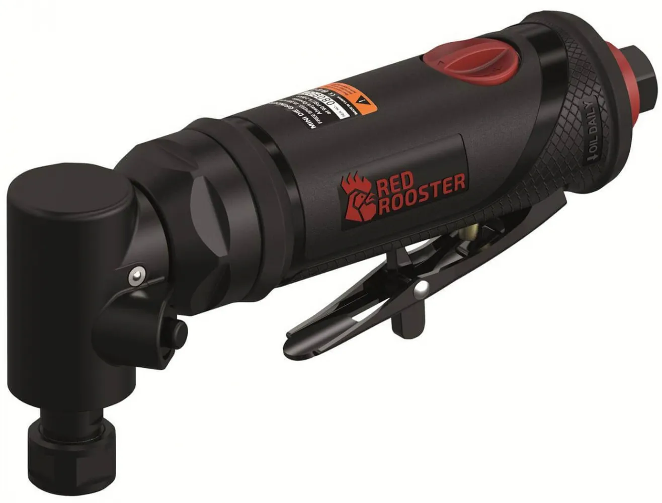 Polizor pneumatic unghiular 90° - 0,41kW - 20000 rot/min - tip biax