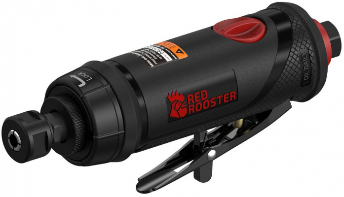 Polizor pneumatic - 0,41kW - 22000 rot/min - tip biax