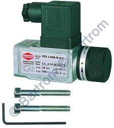 Presostat PDS - contact schimbabil NO / NC, conector electric tip A conform DIN 43650