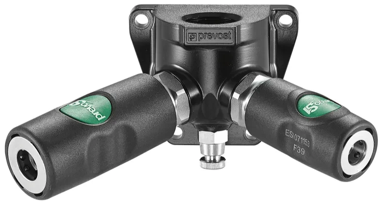 Ramificator cuple rapide DN 10,4 si 7,4 mm, cu purja