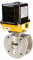 Robinet 2/2 cu bila, tip compact, actuator electric 220V AC