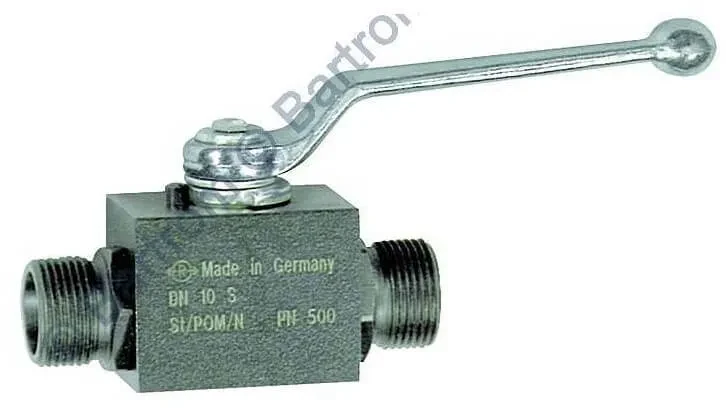 Robinet cu bila hidraulic - filete exterioare, seria Heavy duty