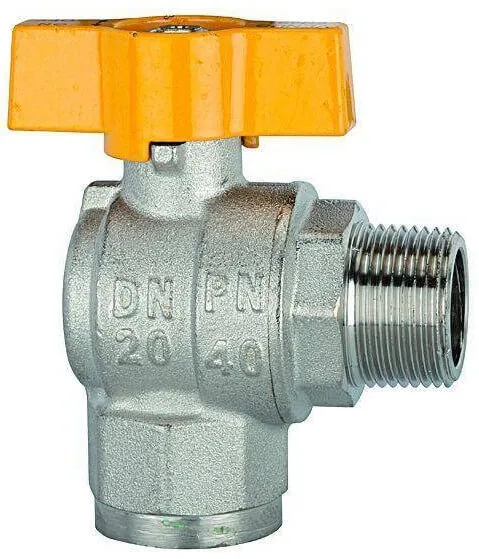 Robinet cu bila tip unghiular, filet interior - exterior (in lateral)