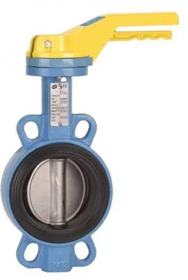 Robinet fluture-tip Wafer - actionat manual