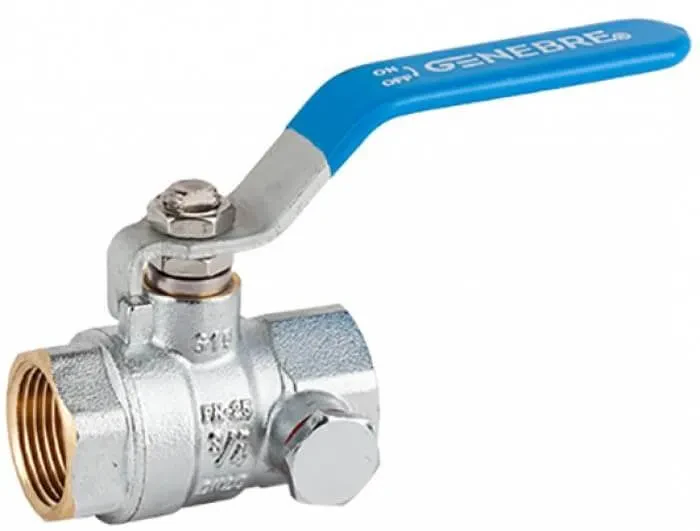 Robinet cu bila clasic, 2 intrari laterale G 1/4&QUOT; si filete interioare, PN 25