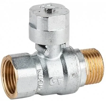 Robinet cu bila, orificiu complet, maner patrat, filet interior-exterior, PN 25