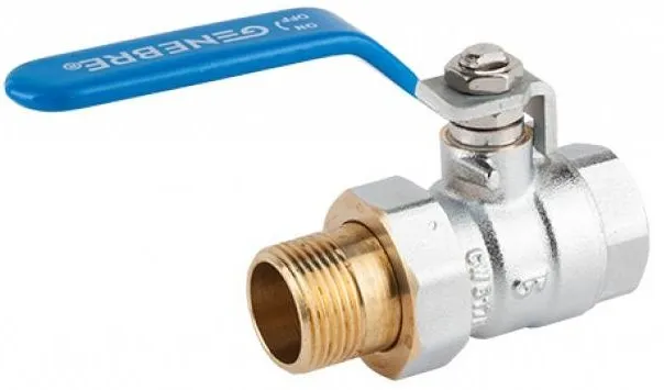 Robinet cu bila si olandeza, maneta control manual, PN 25