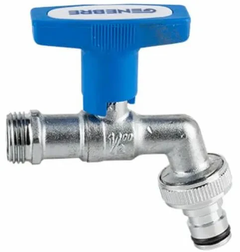 Robinet dublu serviciu, maner T, conectare rapida furtun