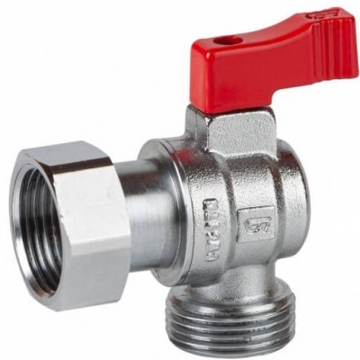 Robinet coltar, filete G 3/4&QUOT;, maneta T rosie, PN 16