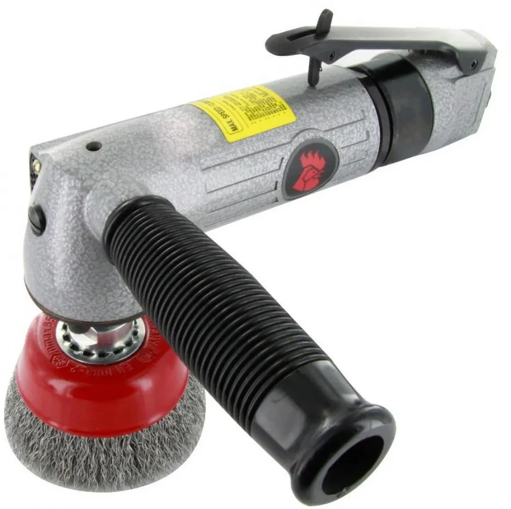 Slefuitor pneumatic cu perie rotativa