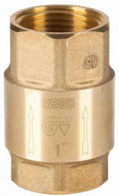 Supapa sens din alama seria REGE, filet G 3/4&QUOT;, max. 25 bar