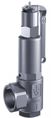 Supapa siguranta pentru aer, abur, gaze si lichide neutre sau non neutre - Seria 451 - Inox