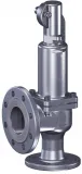 Supapa siguranta pentru aer, abur, gaze si lichide neutre sau non neutre - Seria 452 - Inox