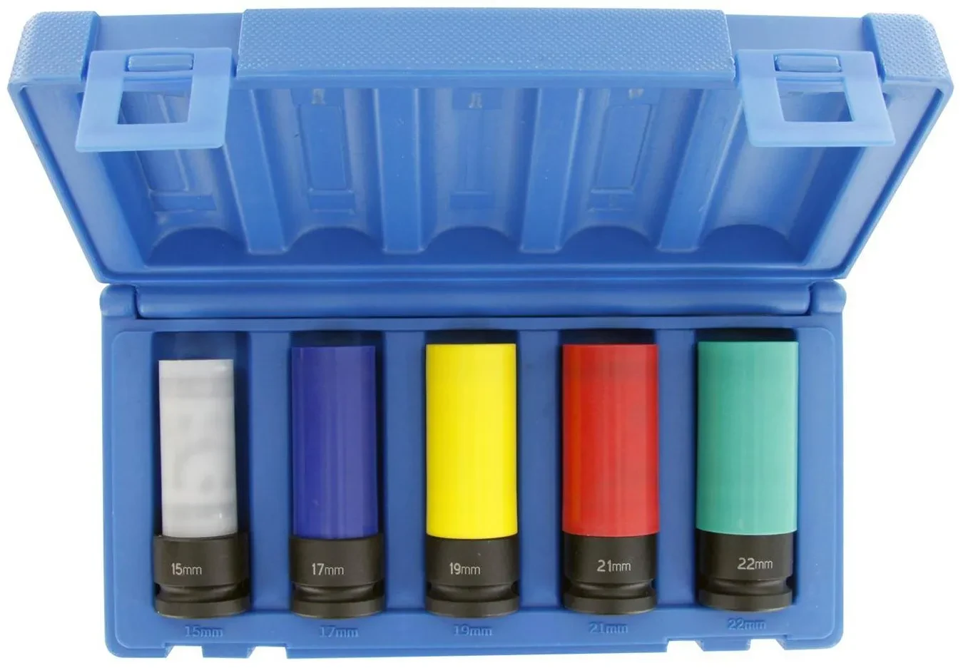 Set tubulare de impact 1/2&QUOT; cu protectie - 5 piese