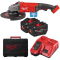 Polizor unghiular 230 mm cu franare si comutator clapeta M18 FUEL ONE-KEY - Milwaukee M18 ONEFLAG230XPDB-122C