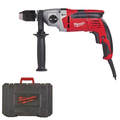 Masina de gaurit cu percutie cu 2 viteze 850 W - Milwaukee PD2E 22 R