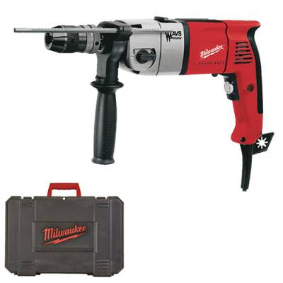 Masina de gaurit cu percutie cu 2 viteze 1010 W - Milwaukee PD2E 24 RS