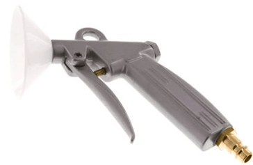 Pistol aer din aluminiu cu element protectie si cupla tata DN 7,2 - 7,8