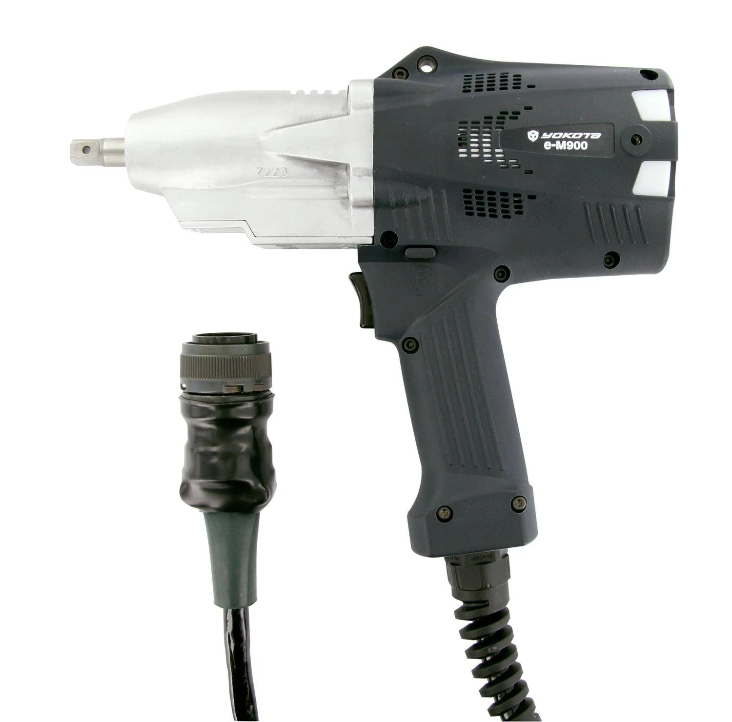 Pistol de insurubat electric cu impuls - 3/8 - 30-60 Nm - 300-4800 rot/min - tip sistem E, cablu in maner 2m