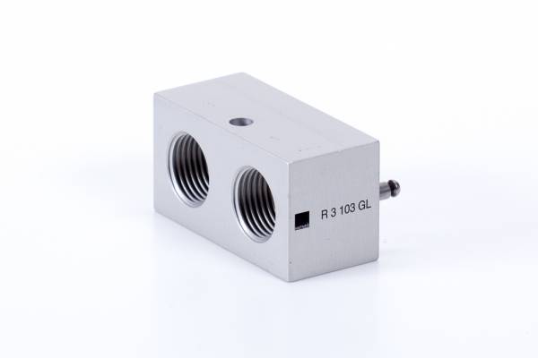 Placa capat - stanga, sistem modular placi - distribuitoare 3/2