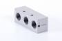 Placa capat - stanga, sistem modular de placi pentru distribuitoare 5/2 si 5/3, tip R-5-103 G